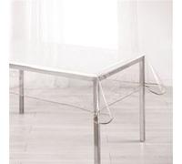 Nappe Cristal Garden 140x240cm Transparent & Taupe
