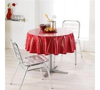 nappe cristal ronde (0) 140 cm pvc uni 15/100e transparent Transparent G