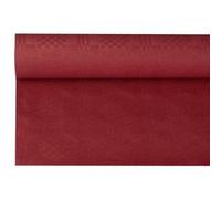 Papstar Nappe damassée 1,0 x 50 m, bordeaux