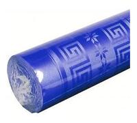Nappe damassée - SMIFFY'S - 1 20 m x 6 m - Bleu marine - Motif damassé - Pour table