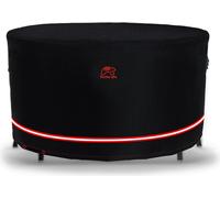 Nappe de jardin ronde - imperméable et indéchirable - noir - Ø250 x H95 cm