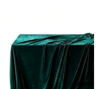 Nappe de Noël en pour velours polyester rectangulaire 147x180cm Vert | Texture douce et lisse pour facile d'entretien convient à pour la plupart des tables pour idéal pour la décoration