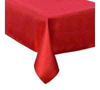 Nappe de Noël Paillettes - L. 140 x l. 360 cm - Rouge