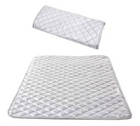 Nappe de Repassage Isolée Housse de Repassage à Vapeur Table Portable Tapis de Repassage en Coton pour Machine à Laver Sèche-linge
