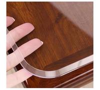 Nappe de Table en 40×40cm 1.6mm PVC Transparent Facile à Nettoyer Imperméable pour la Maison et la Cuisine