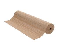 Nappe de Table en Bambou Tressé 2m, Décor Khaki | Surface Lisse et Polie, Réutilisable et Résistante à L’usure, pour Tables en Bois, Plats