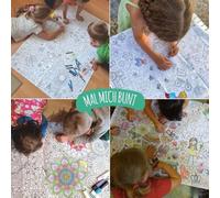 Nappe de table Famanu – Motifs colorés pour enfants