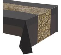 NAPPE DE TABLE JETABLE - NAPPE EN PAPIER INTISSE Couverture de table Peva PEVA POINT POINT STYLE style-Black1