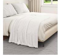 Nappe de table jetable - nappe en papier intisse Vidaxl Jeté Blanc 150 x 130 cm Toison