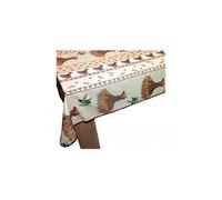 Nappe De Table Provençale Anti-Tâches-motif Bouquet De Blé 150x240cm coloris Beige - -