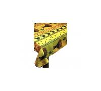 Nappe de Table Provençale Rectangle 150x240 cm,Motif Bouquet de blé Anti-Tâche Glycine , 100% Polyester coloris Jaune - -
