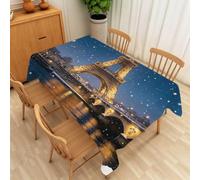 Nappe de Table Rectangulaire 120x160 cm Motif Ville de Paris