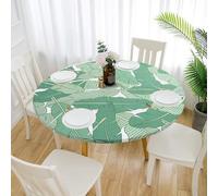 Nappe Élastique Ronde - HAOPYOU - 120 cm - Imprimée - Étanche - Moderne