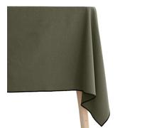 Nappe En Coton Teint Lavé - Kaki - 160 X 200 Cm
