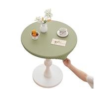Nappe en cuir imperméable, isolante et élastique à 360° (1 pièce) - Verte, Ø 60 cm Étiquette
