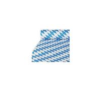 Nappe damassée, (l) 1,0 x (L)10 m, 'bleu bavarois'