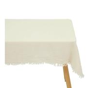 Nappe en Gaze de Coton Vela 150x250cm Blanc Chaud