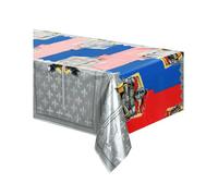 Folat Nappe 62853 Ritter en plastique multicolore 130 x 180 cm taille unique