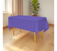 Nappe en plastique de qualité supérieure - 137,2 x 274,3 cm - Violet