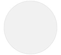 Nappe en plastique transparente, ronde, épaisseur 2 mm. Protège les tables, idéale comme nappe ou sous-nappe. Lavable, résistante aux taches d'huile et aux rayures, et coupe-étincelles. Transparent, d