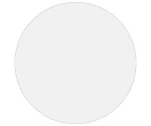 Nappe en plastique transparente, ronde, épaisseur 2 mm. Protège les tables, idéale comme nappe ou sous-nappe. Lavable, résistante aux taches d'huile, aux rayures et aux coupures. Transparent, diamètre