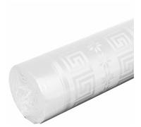 Nappe en rouleau papier damassé - 100x1,18m - Blanc