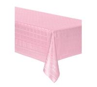 Nappe en rouleau papier damassé rose pastel 6 m largeur 120 cm