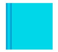 Nappe en rouleau papier damassé turquoise