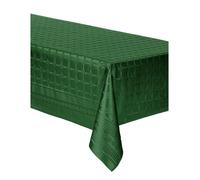 Nappe en rouleau papier damassé vert foncé 6 m - Vert foncé