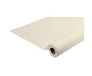 Nappe en rouleau papier non tissé Airlaid - 15x1,20m - Ivoire