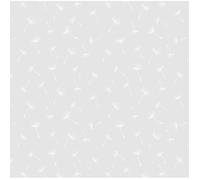 Nappe en Tissu Dandelion Brume Ronde 140 cm - Coton Enduit, Imperméable, Résistante & Anti Taches - Facile à Nettoyer