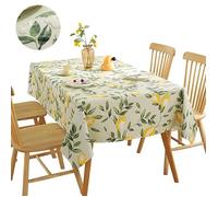 Nappe en toile cirée rectangulaire en PVC imperméable et anti-salissures, pour mariage, salon, salle à manger, balco NAPPE DE TABLE