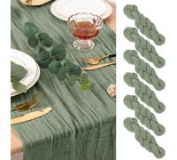 Nappe en toile, style bohème, 90 x 300 cm, aspect cuir transparent.