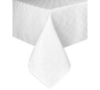 Nappe en vrac en fibre blanche pur coton - Ovale 180 x 250 cm