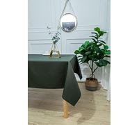 Nappe enduite avec traitement antitache (Kaki, Rectangulaire 145 x 240 cm)
