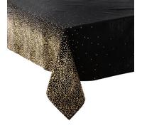 Nappe imprimée léopard 140x240cm noir et or - Feeric Lights & Christmas