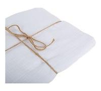 nappe gaze de coton lavable 1.3x2.4m blanc - artifetes 91595 Blanc G
