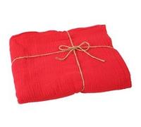 nappe gaze de coton lavable 1.3x2.4m rouge - artifetes 94277 Rouge G