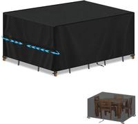Nappe imperméable pour mobilier d'extérieur - Protection UV - Tissu Oxford - 130 x 90 x 80 cm