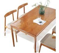 Nappe - Imperméable - Transparent - 140 x 220 cm - PVC - Rectangulaire