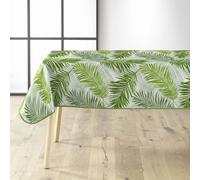 Nappe Imprimé Green Feuilles 140x240cm Vert