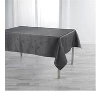 Nappe Imprimé Jacquard Ophélie 140x250cm Anthracite