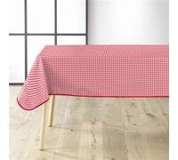 Nappe Imprimé Miny Vichy 140x240cm Rouge