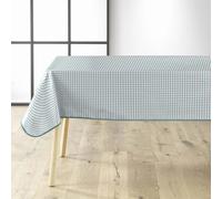Nappe Imprimé Miny Vichy 140x240cm Vert Sauge