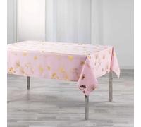 Nappe Imprimée Bloomy 150x240cm Rose