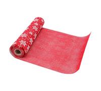 Nappe Imprimée de Noël en Tissu pour Décoration de Table festive | Facile à Nettoyer, Motif Saisonnier, Adaptée aux Tables de Pique-Niques, Restaurants, Hôtels et Réceptions