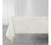 Nappe Imprimée Déco Belflor 150x300cm Blanc
