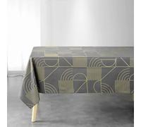 Nappe Imprimée Déco Lineor 150x300cm Anthracite