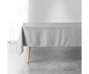 Nappe Imprimée Jacquard Étoiles 140x240cm Gris