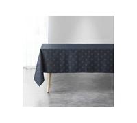Nappe Imprimée Jacquard "Etoiles" 140x300cm Bleu
